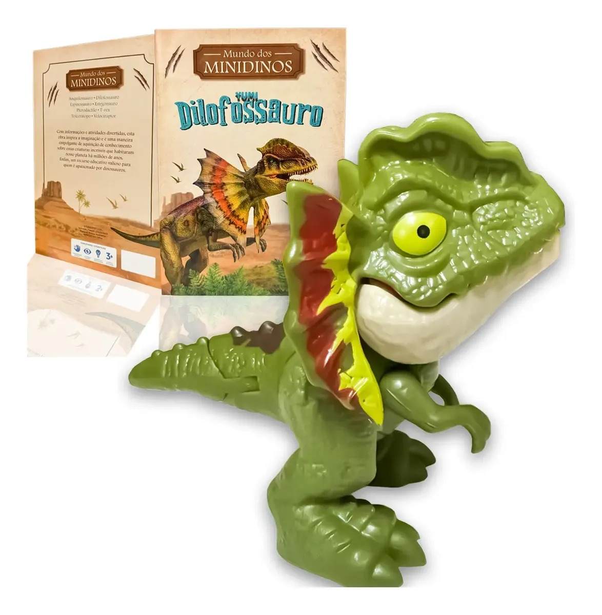 LIVRO MUNDO DOS MINIDINOS